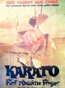 Filmposter von Karato - Fünf tödliche Finger