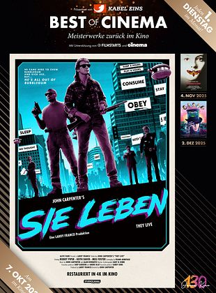 Filmposter von Sie leben!