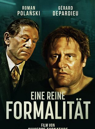 Filmposter von Eine reine Formalität
