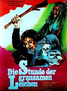 Filmposter von Die Stunde der grausamen Leichen