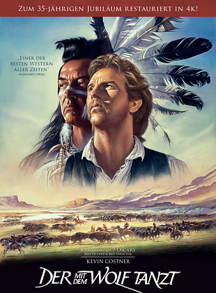 Filmposter von Der mit dem Wolf tanzt