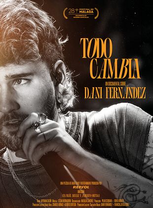 Filmposter von Dani Fernández. Todo cambia