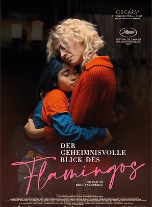 Der geheimnisvolle Blick des Flamingos