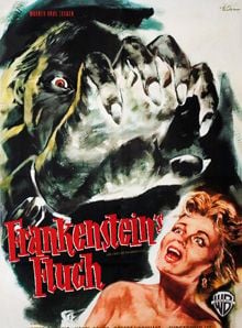 Filmposter von Frankensteins Fluch