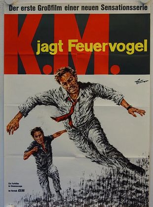 Filmposter von Young Kamikaze & Co. - K.M. jagt Feuervogel