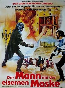 Filmposter von Der Mann mit der eisernen Maske