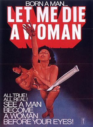 Filmposter von Let Me die a Woman