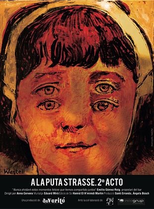 Filmposter von A la puta strasse. 2º Acto