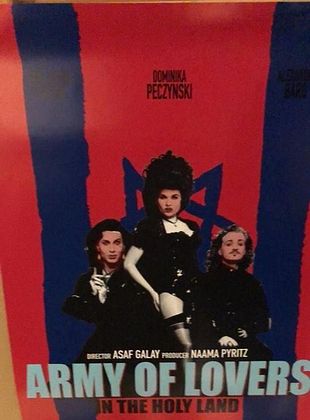 Filmposter von Army of Lovers BeEretz HaKodesh