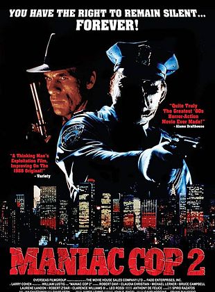 Filmposter von Maniac Cop 2