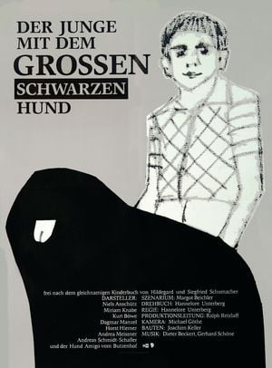 Filmposter von Der Junge Mit Dem Großen Schwarzen Hund
