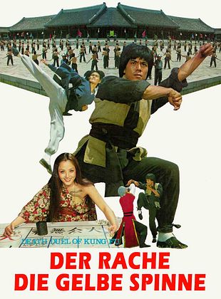 Filmposter von Die Rache der gelben Spinne