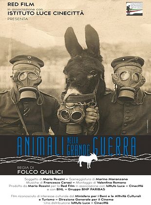 Filmposter von Animali nella Grande Guerra