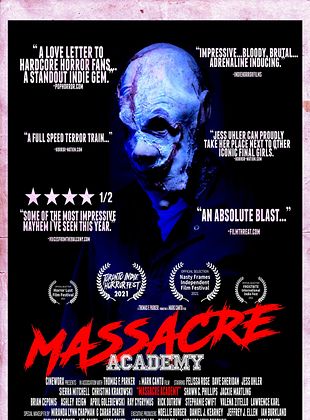 Filmposter von Massacre Academy