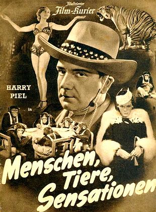 Filmposter von Menschen, Tiere, Sensationen