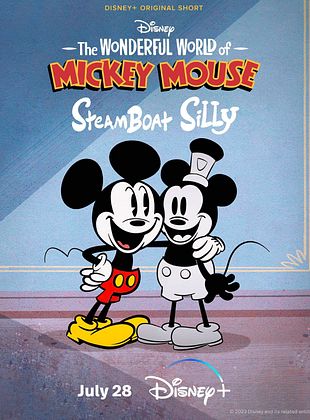 Filmposter von Die wunderbare Welt von Micky Maus: Steamboat Silly
