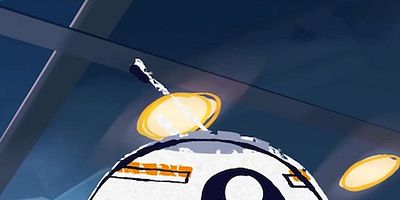 Poster der Serie R2-D2 und BB-8s verrückte Mission