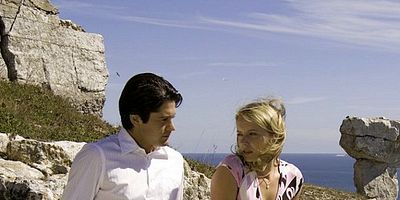 Poster der Serie Schneesturm im Frühling