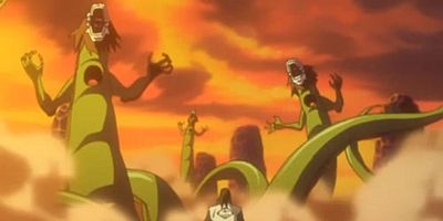 Poster der Serie Zaraki tai hiwa! Tsuite iru otoko tachi