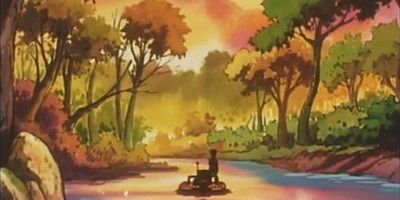 Poster der Serie Tabi iku shōnen × Kaze no oto wo nokoshite