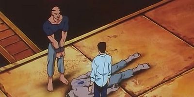 Poster der Serie Hakanai × Inochi × Majitani