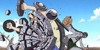 Poster der Serie Reitetsu hijō no kijin Kaizoku kantai soutaichō Gyn