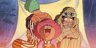 Poster der Serie Suna no kuni no bōken ! Ennetsu no daichi ni sumu mamono.