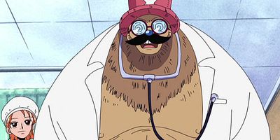 Poster der Serie Torawareta Zoro to Chopper kinkyū shittō !