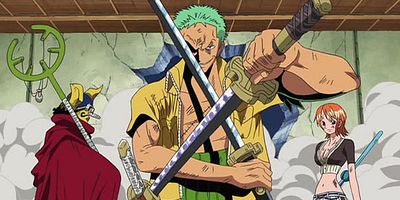 Poster der Serie Kariudo Sanji tōjō ? Usotsuki ookami ni okuru banka