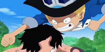 Poster der Serie Itsuka Umi he! Sannin no Akudō Chikai no Sakazuki.