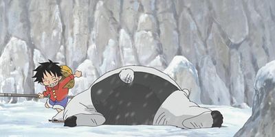 Poster der Serie Rufi Deshi-iri!? Kaizoku-Ō to Tatakatta Otoko!