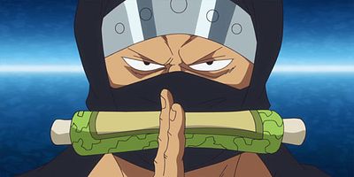 Poster der Serie Akai Ishi! Wan Pīsu e no Michishirube