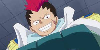 Poster der Serie Shūnen no San Nin – Mugiwara Hitoaji Dai Tsuigeki Sen!