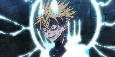 Poster der Serie Ikari no Ikazuchi Bāsasu Nakama