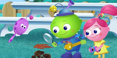 Poster der Serie Juju's Birdhouse / Arty's Art Car