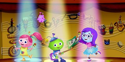 Poster der Serie The Birdie Ballet/Arty's Instruments