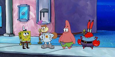 Poster der Serie SpongeBob LongPants/Larry's Gym