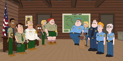 Poster der Serie Paradise PD im Brickleberry-Nationalpark