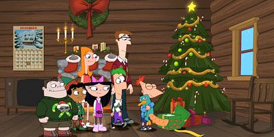 Poster der Serie A Phineas and Ferb Family Christmas