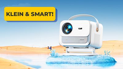 bild aus der news Netflix auf sieben Metern Bilddiagonale: Dieser günstig HD-Beamer reißt jedes Preis-Leistungs-Verhältnis ab! [Anzeige]