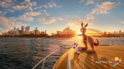 Ist das der verrückteste Roadtrip des Jahres? Im Kurzfilm "G’day" erkunden ein Känguru und ein Einhorn Australien [Anzeige]