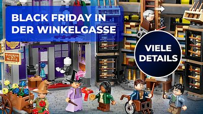 bild aus der news Preisknaller für "Harry Potter"-Fans: Zahlreiche beliebte LEGO Harry Potter-Sets gibt es zum Black Friday mit massiven Rabatten