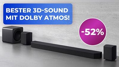 bild aus der news DAS Heimkino-Upgrade: MediaMarkt schmeißt euch die wohl beste Soundbar der Welt über 50% reduziert hinterher