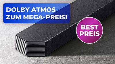 bild aus der news Diese Samsung-Soundbar mit Dolby Atmos ist rund 400 Euro günstiger als das Flaggschiff und laut Tests fast genauso gut!