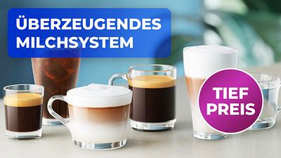 bild aus der news Dieser Kaffeevollautomat punktet nicht nur mit einem satten Rabatt: Milchsystem lässt sich in 10 Sekunden reinigen