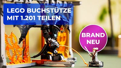 bild aus der news "Der Herr der Ringe" – die Rückkehr der Bücher: LEGO setzt mit diesem brandneuen Set die Romane in Szene