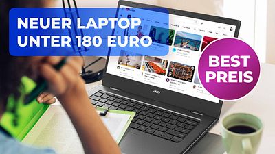 bild aus der news Brandneuer Laptop für unter 180 Euro: Amazon und Acer machen Angebot, das man kaum ablehnen kann