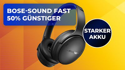 bild aus der news Fast 50 Prozent günstiger! Holt euch mit diesem Noise-Cancelling-Kopfhörer echten Bose-Sound zum kleinen Preis