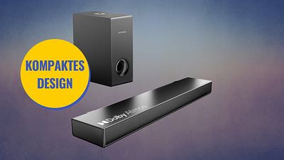 bild aus der news Dolby-Atmos muss nicht teuer sein: Diese unscheinbare Soundbar kostet weniger als 200 Euro und hat sogar einen Subwoofer