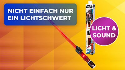 bild aus der news "Star Wars"-Lichtschwerter mit besonderem Geheimnis: Weihnachtsgeschenk mit großem Impact plötzlich verflixt günstig